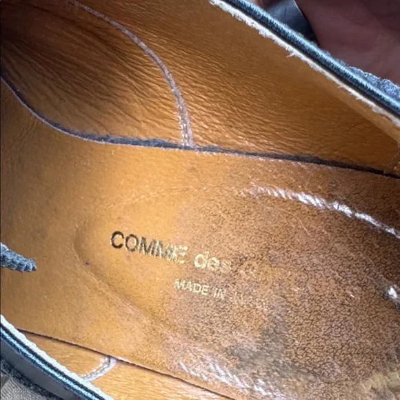 Comme des GarçonBlack Leather Brogues